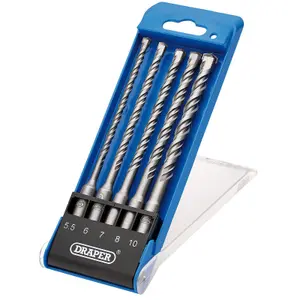 Draper 5pcs SDS Plus Drill Bit Set 09105