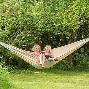 Paradiso Family Sized Garden Hammock - Natura