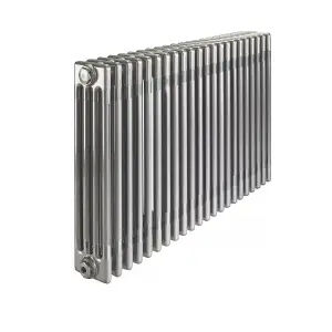 Acova Raw metal 4 Column Radiator, (W)1042mm x (H)600mm