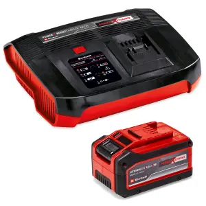 Einhell 6.0Ah Battery And 6A Boost Charger Power X-Change Starter Kit 1350W PXC