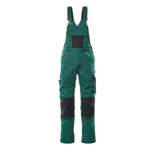 Mascot Unique Augsburg Bib & Brace - Green/Black   (42.5) (Leg Length - Regular)