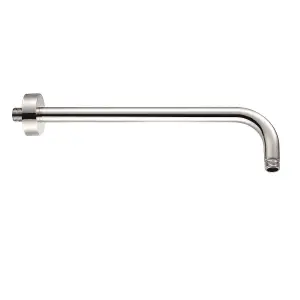 Dezine Alto Concealed Shower Kit with Slide Rail Kit and Wall Mounted Rain Head, Chrome