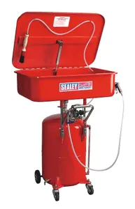 Sealey Mobile Parts Cleaning Tank Air Operated with Reservoir SM224