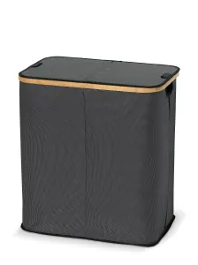 DomoPak Laundry Hamper with 2 Compartments