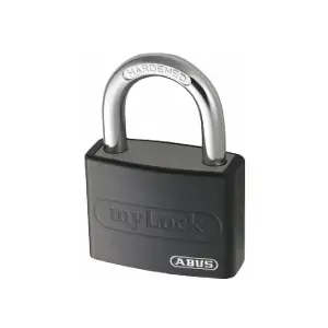 ABUS Mechanical T65AL/40mm My Lock Aluminium Padlock Black