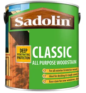 Sadolin Classic All Purpose Woodstain Heritage Oak 2.5L