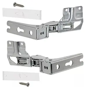 SPARES2GO Door Hinge for Bosch Neff Siemens Fridge Freezer Pair 3704 3306 3307 5.0