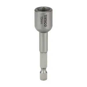 Timco - Magnetic Socket Driver Bits - Hex (Size 10 x 65 - 15 Pieces)