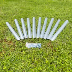 Lawn Edging Log Roll Stakes (Pack of 10)