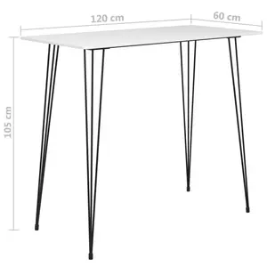 Camryne Dining Table White