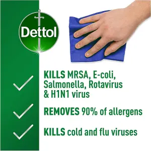 Dettol Antibacterial Disinfectant Surface Cleaner 750ml, Original Fragrance, Pack of 6