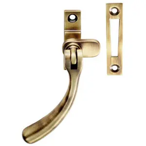 Bulb Ended Casement Window Fastener 98mm Handle 45mm Centres Bronze