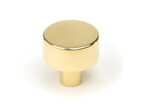 From The Anvil Polished Brass Kelso Cabinet Knob - 25mm (No Rose)