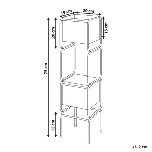 Plant Stand COTINUS Metal Beige