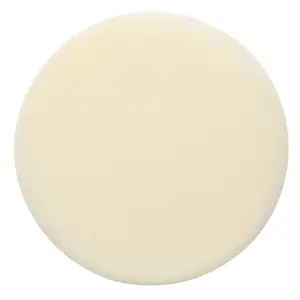 Draper Medium-Light Polishing Pad, 125mm, White 07579