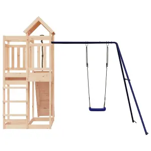 Berkfield Outdoor Playset Solid Wood Pine