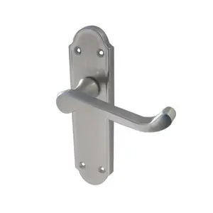 170X44mm SN Sherborne Lever (Set of 2) Satin Nickel