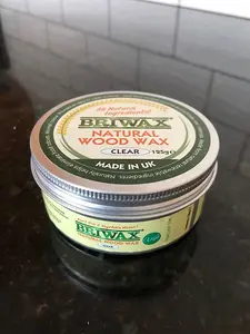 Briwax Natural Wood Wax 125g - 100% Vegan