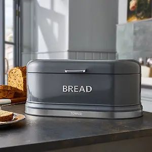 Tower Belle Bread Bin Graphite