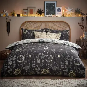 furn. Constellation Celestial Reversible Duvet Cover Set