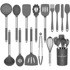 Benton Assorted Kitchen Utensil Set Grey