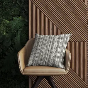 Washed Out Canvas Pattern Outdoor Cushion 60cm x 60cm