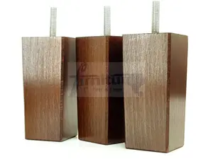 4x REPLACEMENT FURNITURE LEGS SOLID WOOD 110mm HIGH SOFAS CHAIRS SETTEE CABINETS LEGS M10 TSP2055