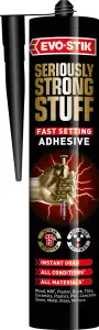 Evo-Stik Seriously Strong Stuff Fast Setting Grab Adhesive (12 Packs)