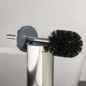 Tiger Toilet Brush and Holder Boston Chrome