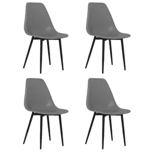 Mtamore Dining Chair (Set of 4) Transparent / Black