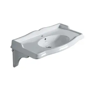 Altara Traditional Console Basin with Ceramic Legs