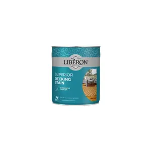 Liberon Superior Decking Stain - Light Oak - 2.5L