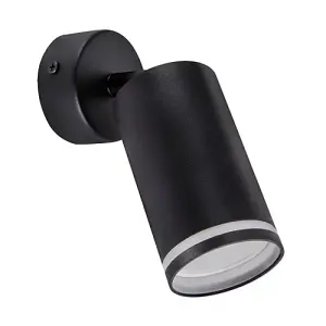 OLI - CGC Black GU10 Indoor Ceiling Wall Spot Light Halo Ring With Adjustable Head