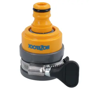 Hozelock Round Mixer Indoor Tap Connector 20-24mm & Hose Pipe Connector