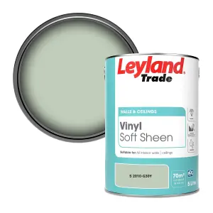 Leyland Trade Vinyl Soft Sheen Walls & Ceilings Emulsion Paint (S 2010-G30Y) - 5L