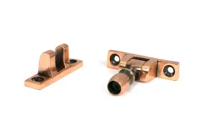 Mushroom Brighton Fastener - Narrow (Square) - Polished Bronze