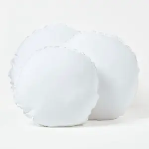 Homescapes Super Microfibre Round Shaped Cushion Pad - Cushion Filler and Inserts 45 cm (18")