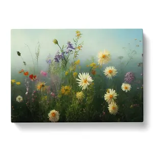 Resplendent Wildflowers Floral - Wrapped Canvas Painting 40cm H x 60cm W x 3cm D