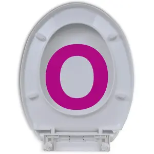 Soft-close Toilet Seat with Quick-release Design White