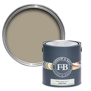 Farrow & Ball Dead Flat Mixed Colour 17 Light Gray 2.5 Litre