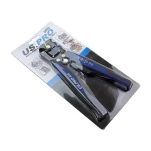 US PRO Tools Auto Adjusting Wire Stripper, Cutter, Terminal Crimper Multi-tool 6689