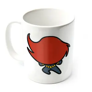 Marvel Kawaii Black Widow Mug White/Red/Grey (One Size)