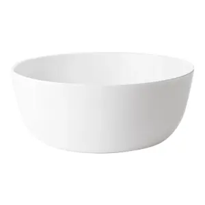 Bormioli Rocco - Toledo Glass Serving Bowls - 23cm - White - Pack of 3