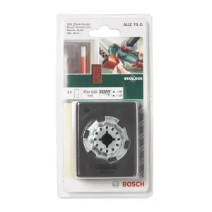 Bosch Starlock Sanding plate (L)186mm (W)70mm, Set