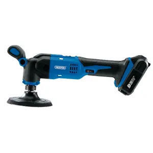 Draper  D20 20V Dual Action Polisher, 125mm (Sold Bare) 55741