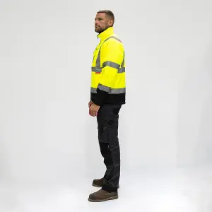 Timco - Hi-Visibility Softshell Jacket - Yellow (Size X Large - 1 Each)