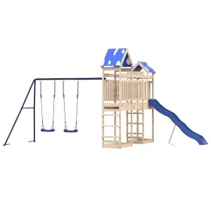 Berkfield Outdoor Playset Solid Wood Pine