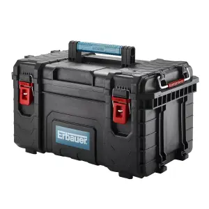 Erbauer Connecx Modular Storage Black 22.2in Deep Toolbox