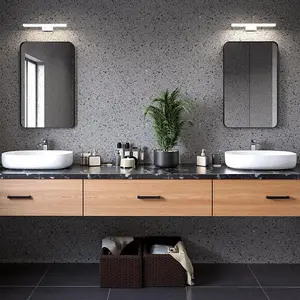 CGC Kat White Bathroom Mirror Wall Light IP44 4000k LED Over Mirror Over Picture