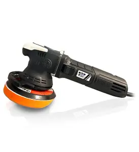 Autojack Professional Dual Action Car Polisher with 6 Variable Speed Settings 125mm 150mm Backing Pads Included